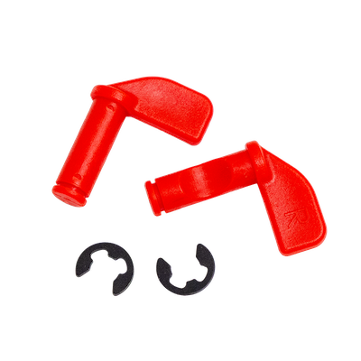 Verriegelungsbolzen für Gelenk Armlehne in rot - 4teilig 